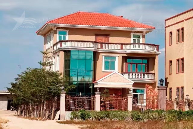 每一張屋面合成樹脂瓦都是藝術(shù)品，都獨(dú)具匠心！