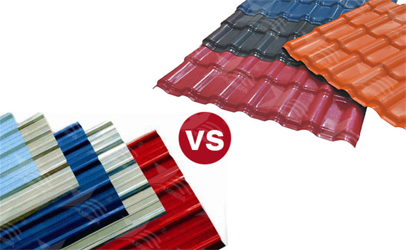樹脂瓦與PVC瓦的對比，如何選擇適合你的屋頂材料？